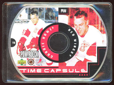 1999-00 Upper Deck PowerDeck Time Capsule Gordie Howe 
