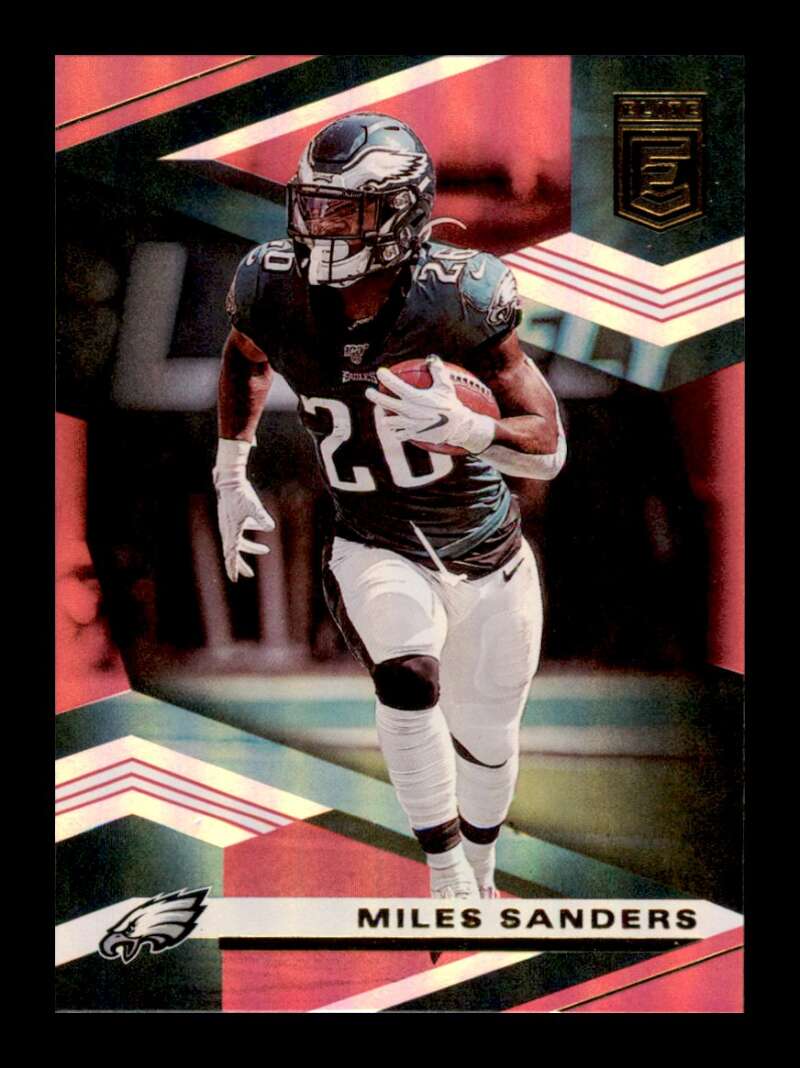 Load image into Gallery viewer, 2020 Donruss Elite Pink Miles Sanders #57 Image 1
