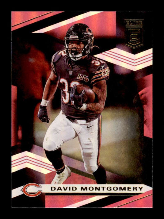 2020 Donruss Elite Pink David Montgomery