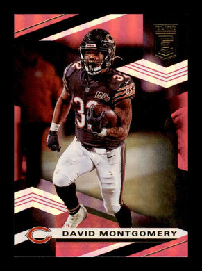 2020 Donruss Elite Pink David Montgomery 