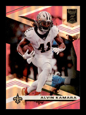 2020 Donruss Elite Pink Alvin Kamara 