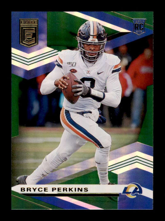 2020 Donruss Elite Green Bryce Perkins