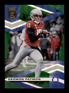 2020 Donruss Elite Green Dezmon Patmon 