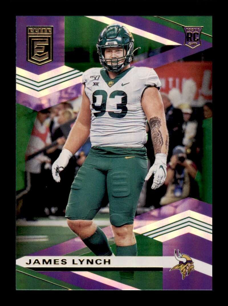 Load image into Gallery viewer, 2020 Donruss Elite Green James Lynch #181 Rookie RC Image 1
