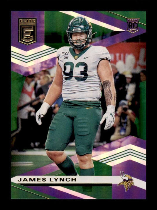 2020 Donruss Elite Green James Lynch