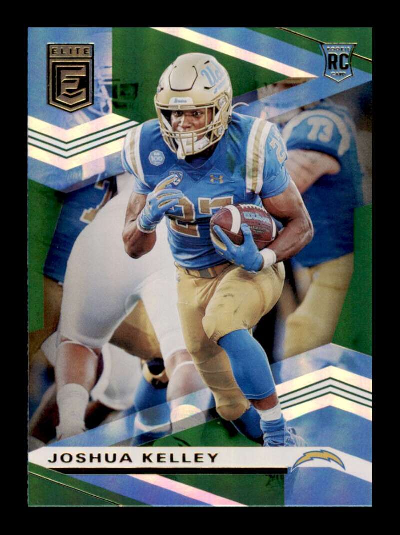 Load image into Gallery viewer, 2020 Donruss Elite Green Joshua Kelley #188 Rookie RC Image 1
