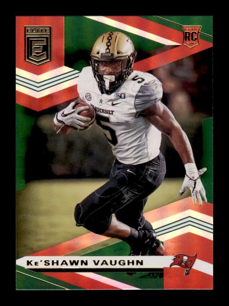 Load image into Gallery viewer, 2020 Donruss Elite Green Ke&#39;Shawn Vaughn #155 Rookie RC Image 1
