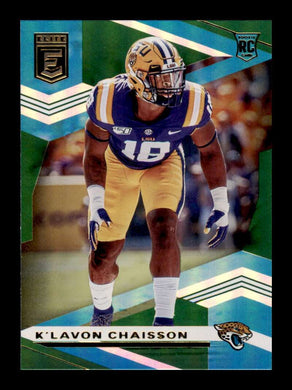 2020 Donruss Elite Green K'Lavon Chaisson 