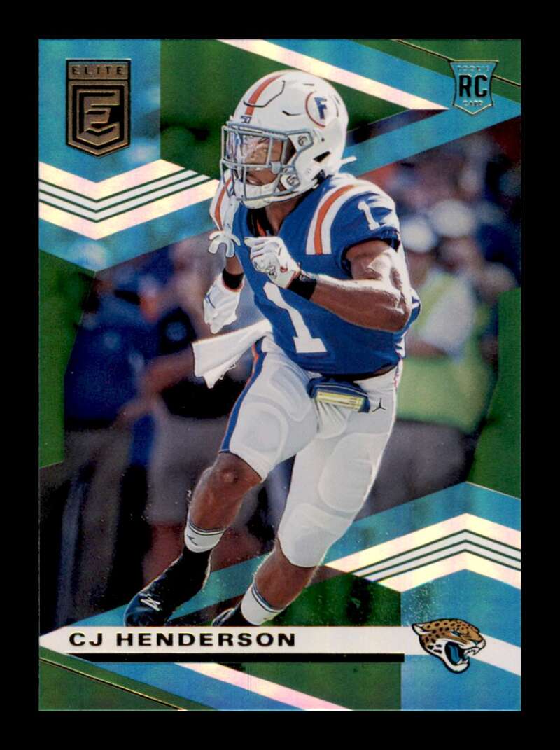 Load image into Gallery viewer, 2020 Donruss Elite Green CJ Henderson #137 Rookie RC Image 1
