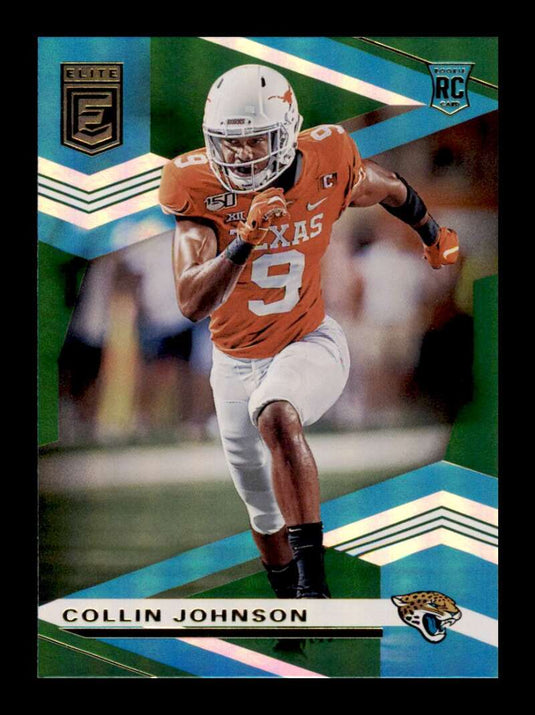 2020 Donruss Elite Green Collin Johnson