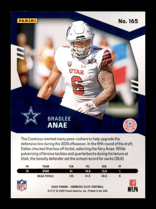 2020 Donruss Elite Green Bradlee Anae 