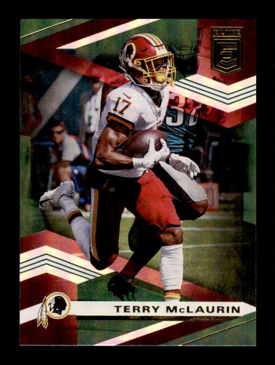 2020 Donruss Elite Green Terry McLaurin 