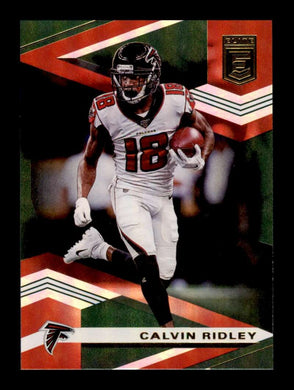 2020 Donruss Elite Green Calvin Ridley 