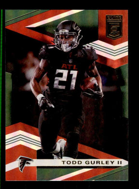 2020 Donruss Elite Green Todd Gurley II 