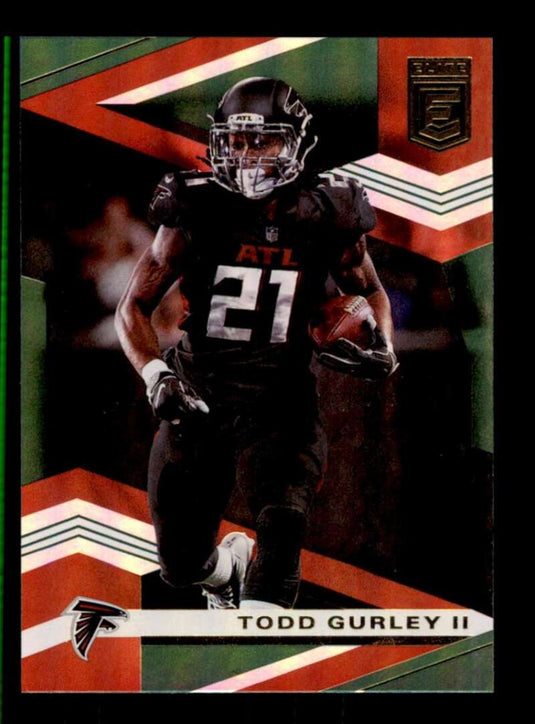 2020 Donruss Elite Green Todd Gurley II 