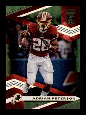 2020 Donruss Elite Green Adrian Peterson 