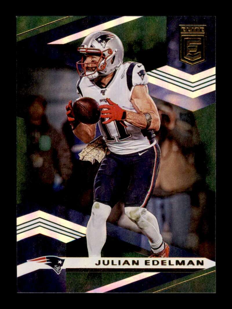 Load image into Gallery viewer, 2020 Donruss Elite Green Julian Edelman #14 Image 1
