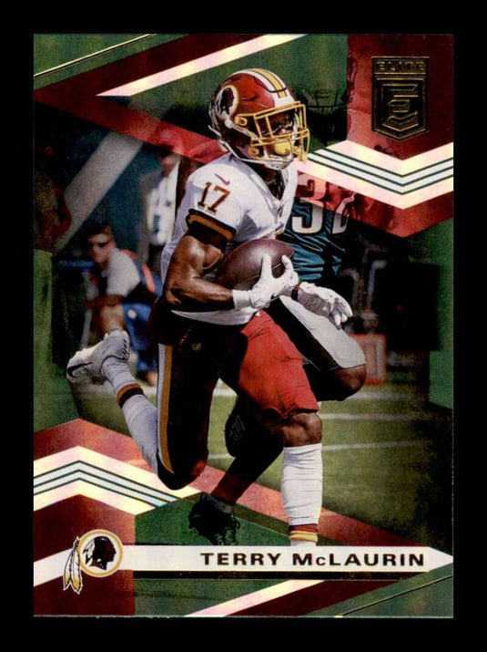 2020 Donruss Elite Green Terry McLaurin