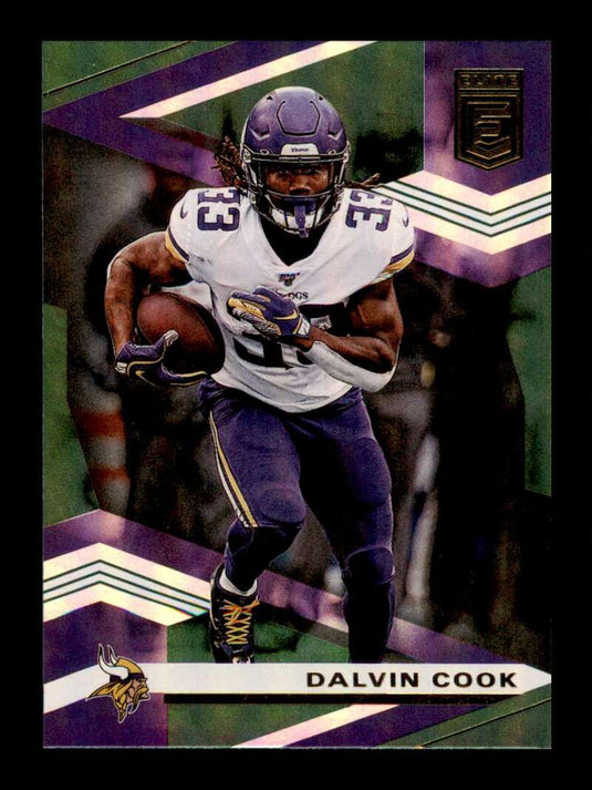 2020 Donruss Elite Green Dalvin Cook 