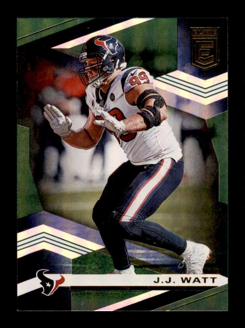 Load image into Gallery viewer, 2020 Donruss Elite Green J.J. Watt #32 Image 1
