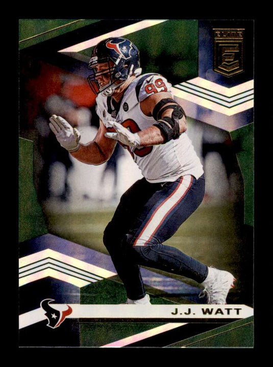 2020 Donruss Elite Green J.J. Watt 