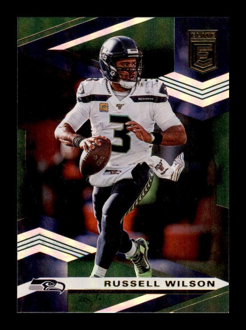 Load image into Gallery viewer, 2020 Donruss Elite Green Russell Wilson #92 Image 1
