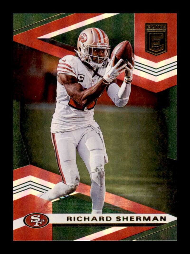 Load image into Gallery viewer, 2020 Donruss Elite Green Richard Sherman #8 Image 1
