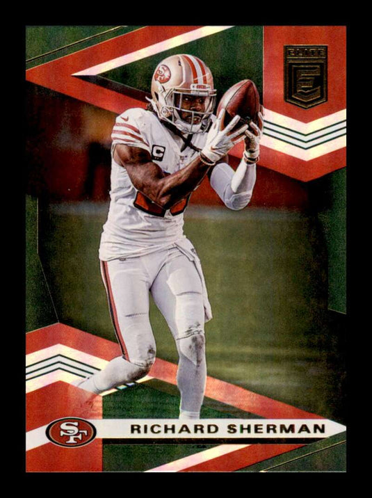 2020 Donruss Elite Green Richard Sherman 