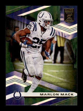 2020 Donruss Elite Green Marlon Mack 