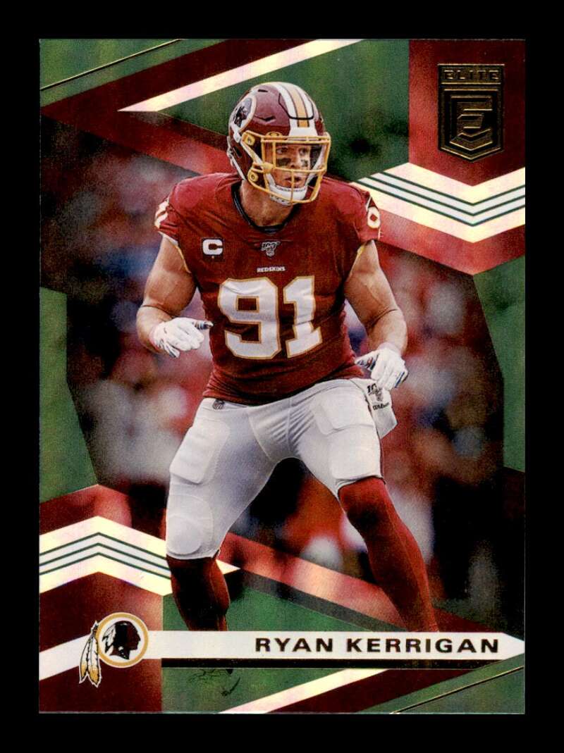 Load image into Gallery viewer, 2020 Donruss Elite Green Ryan Kerrigan #61 Image 1
