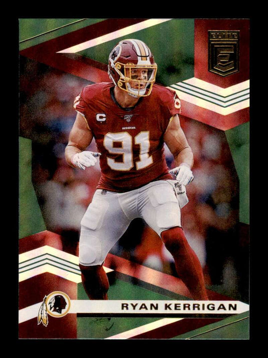 2020 Donruss Elite Green Ryan Kerrigan 