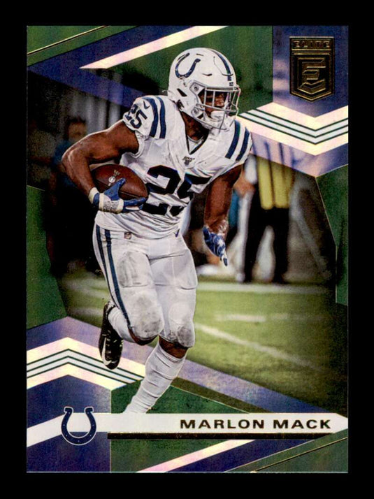 2020 Donruss Elite Green Marlon Mack