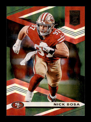 2020 Donruss Elite Green Nick Bosa 