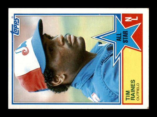 1983 Topps Tim Raines