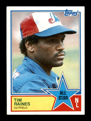 1983 Topps Tim Raines 