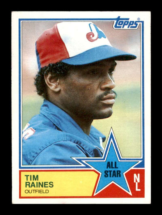 1983 Topps Tim Raines