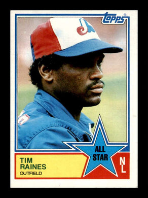 1983 Topps Tim Raines 