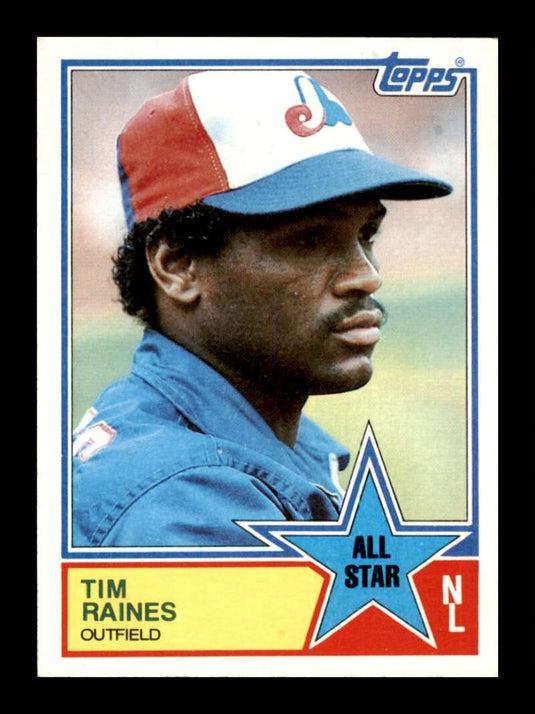 1983 Topps Tim Raines