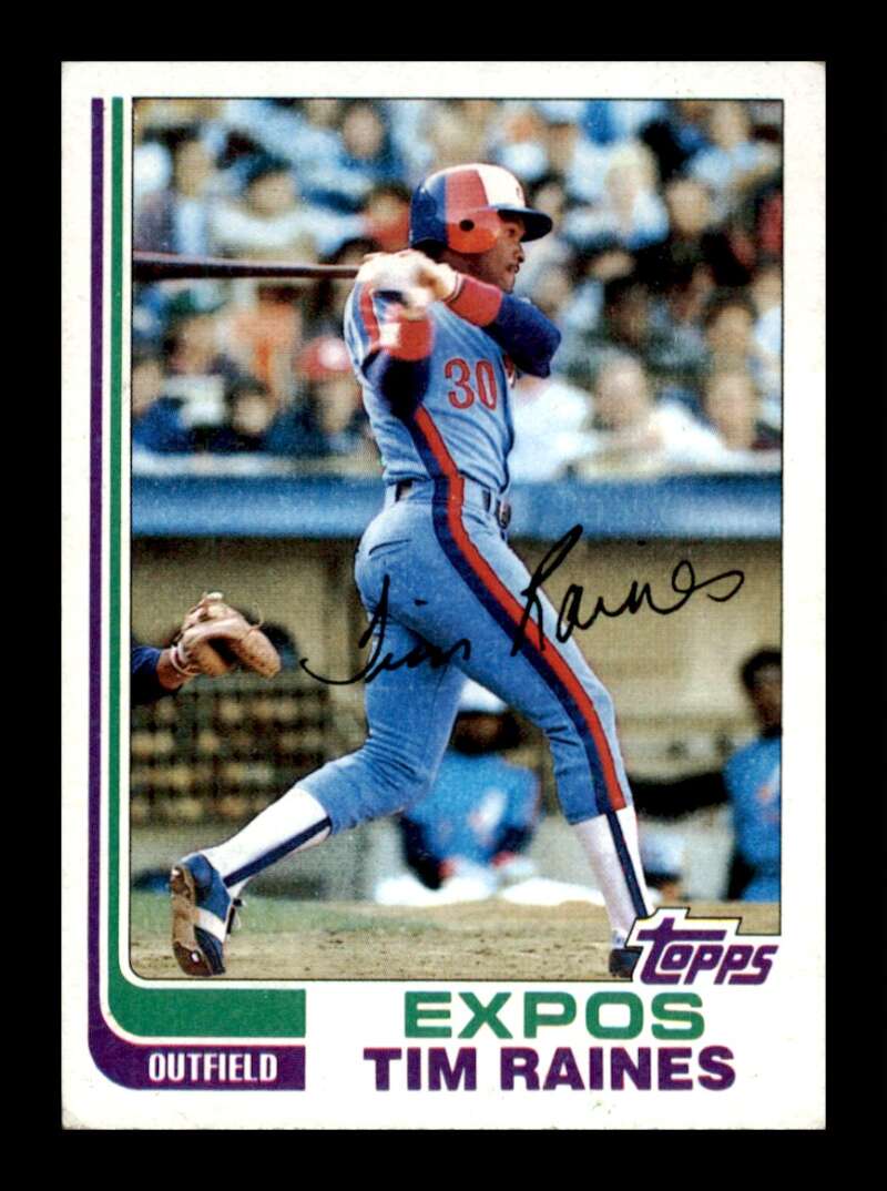 Load image into Gallery viewer, 1982 Topps Tim Raines #70 Montreal Expos Image 1
