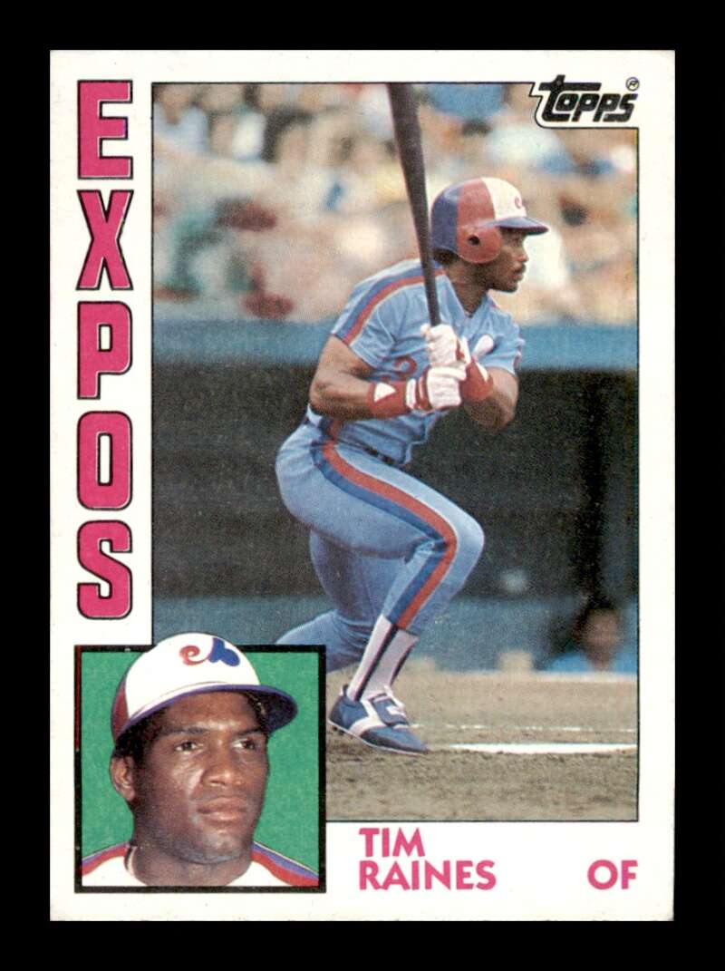 Load image into Gallery viewer, 1984 Topps Tim Raines #370 Montreal Expos Image 1
