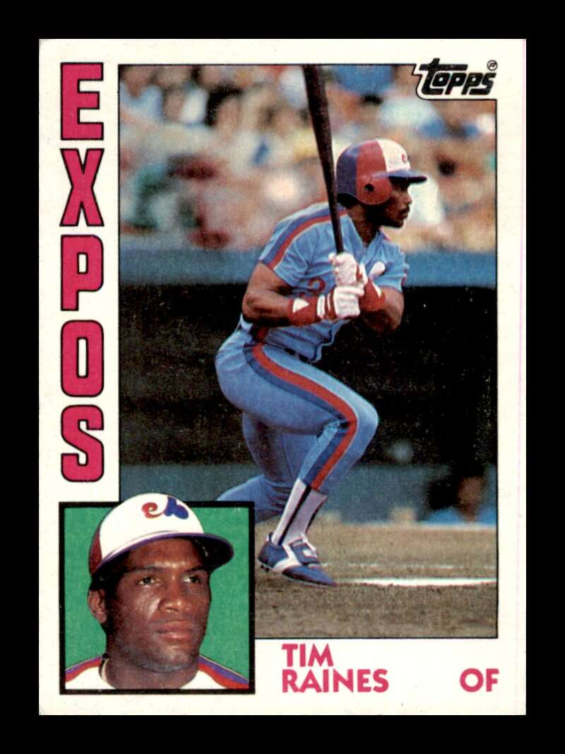 Load image into Gallery viewer, 1984 Topps Tim Raines #370 Montreal Expos Image 1
