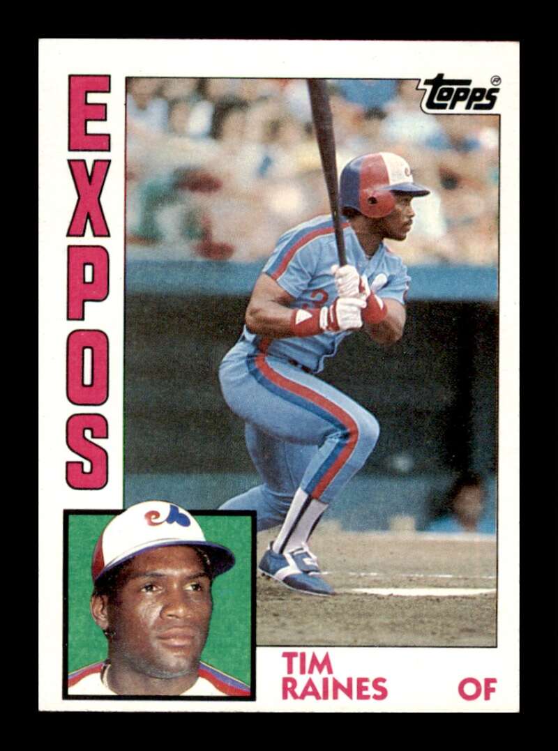 Load image into Gallery viewer, 1984 Topps Tim Raines #370 Montreal Expos Image 1
