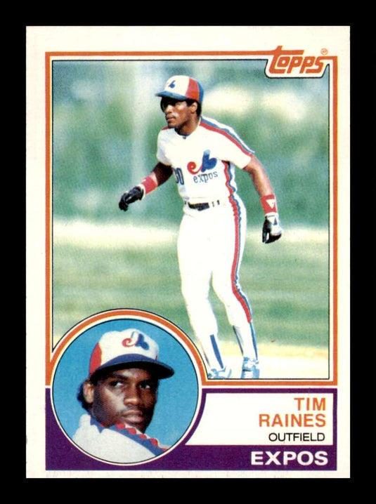 1983 Topps Tim Raines 