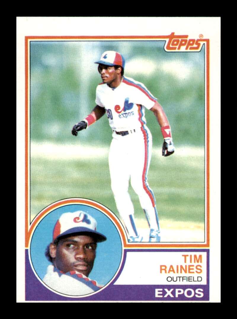 Load image into Gallery viewer, 1983 Topps Tim Raines #595 Montreal Expos Image 1
