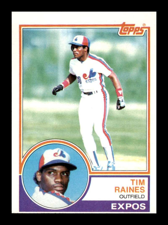 1983 Topps Tim Raines