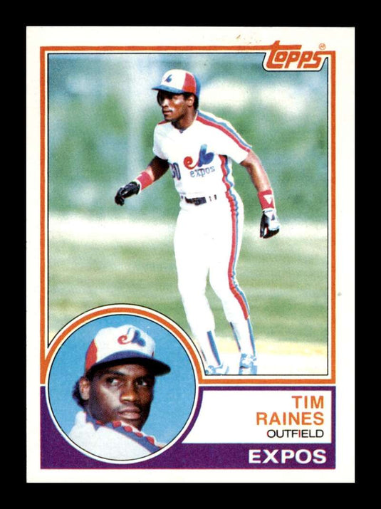 1983 Topps Tim Raines