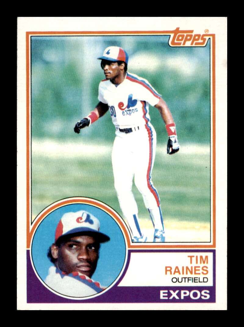 Load image into Gallery viewer, 1983 Topps Tim Raines #595 Montreal Expos Image 1
