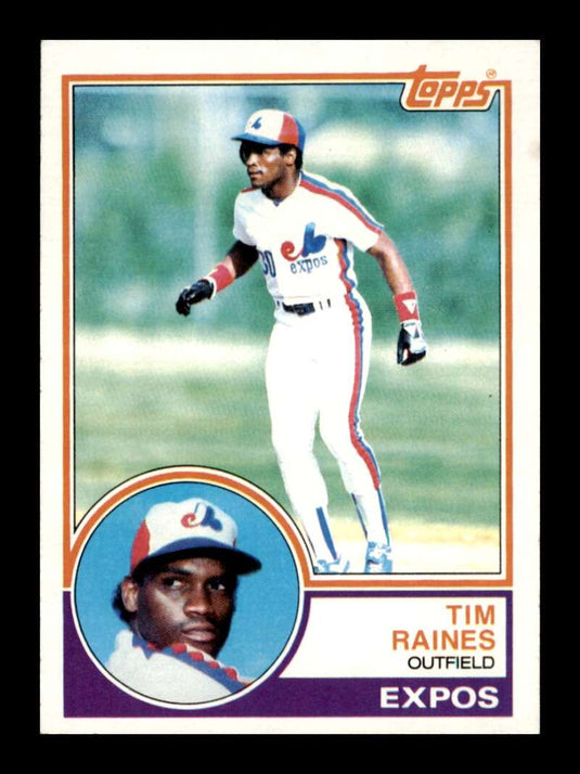 1983 Topps Tim Raines 