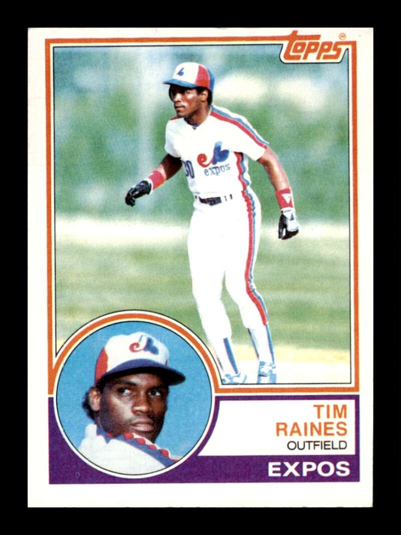 Load image into Gallery viewer, 1983 Topps Tim Raines #595 Montreal Expos Image 1
