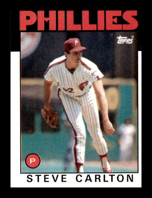 1986 Topps Steve Carlton